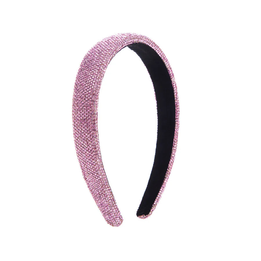Pink Rhinestone Hairband