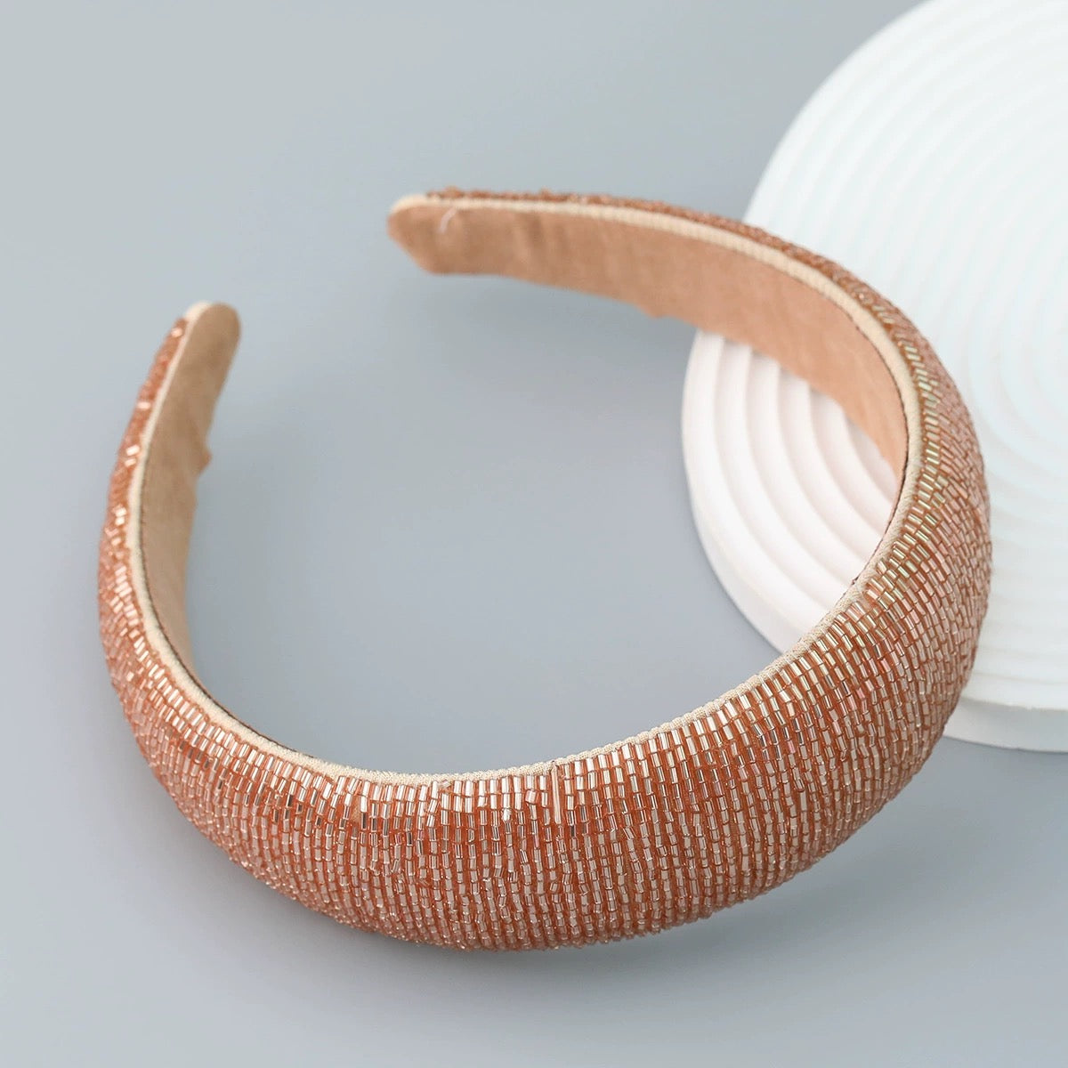 Gold Bead Hairband