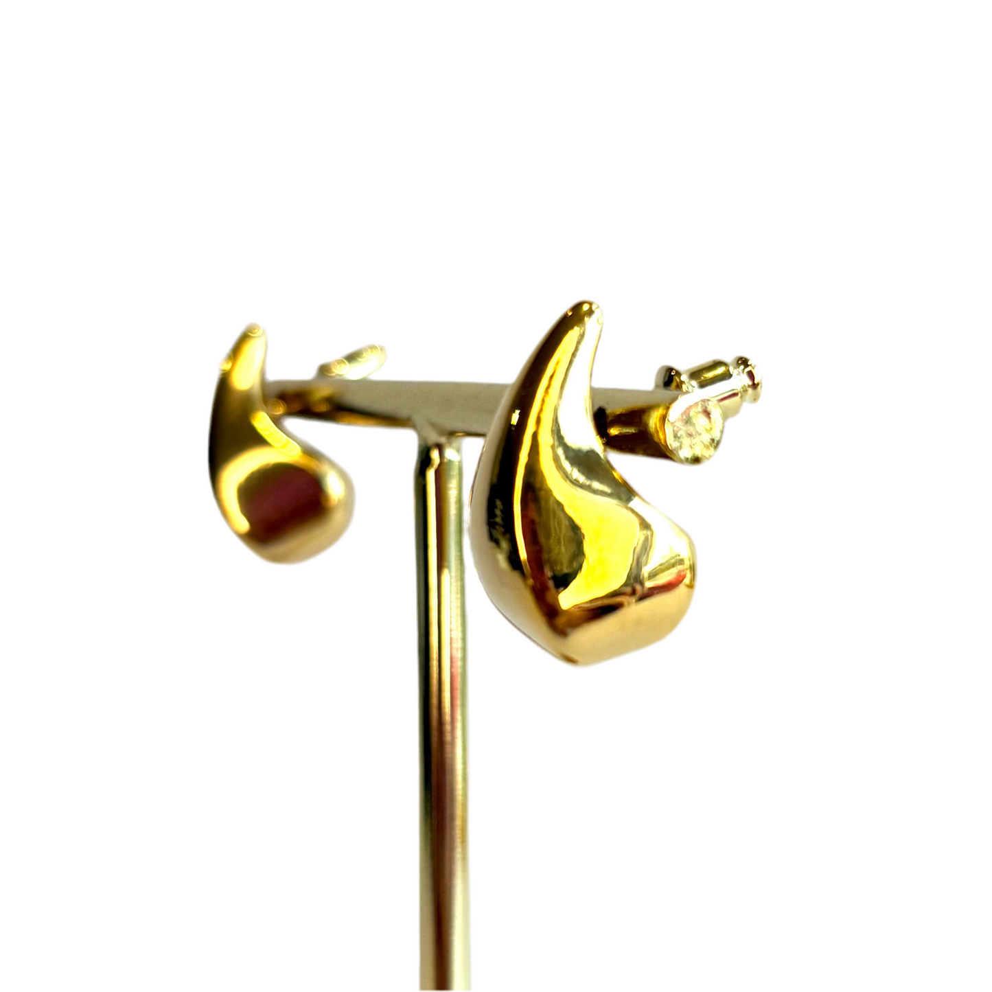 Gold Teardrop Earrings