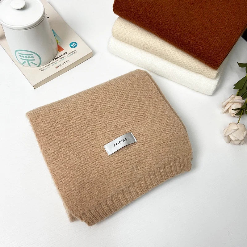 Belinda Knit Scarf Beige