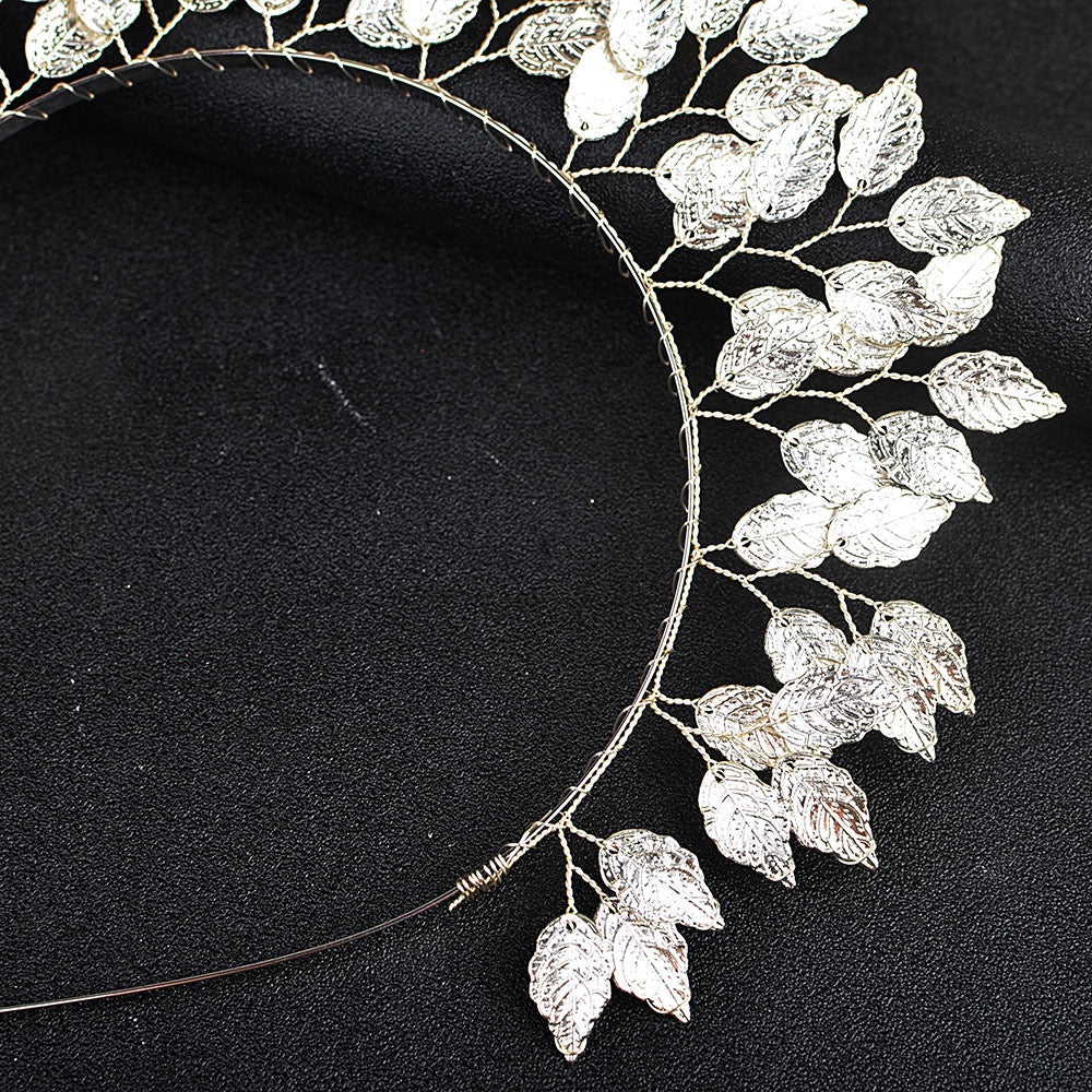 Silver Leaf Hairband