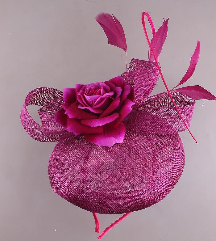 Katie Magenta Pillbox