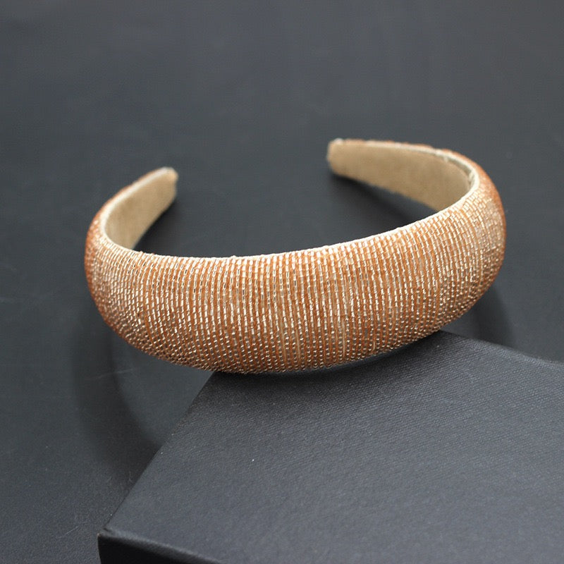Gold Bead Hairband