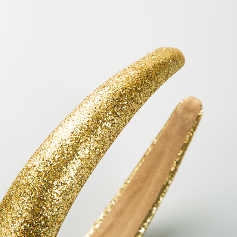 Gold Glitter Hairband