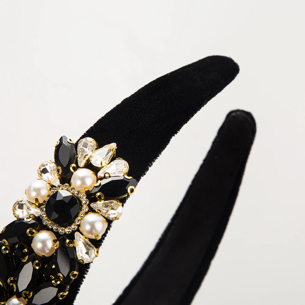 Fiona Hairband Black