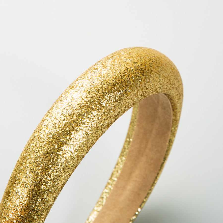 Gold Glitter Hairband