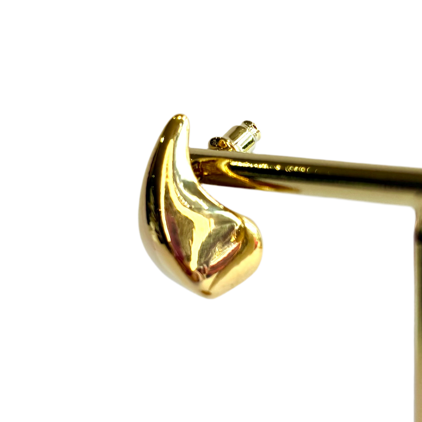 Gold Teardrop Earrings
