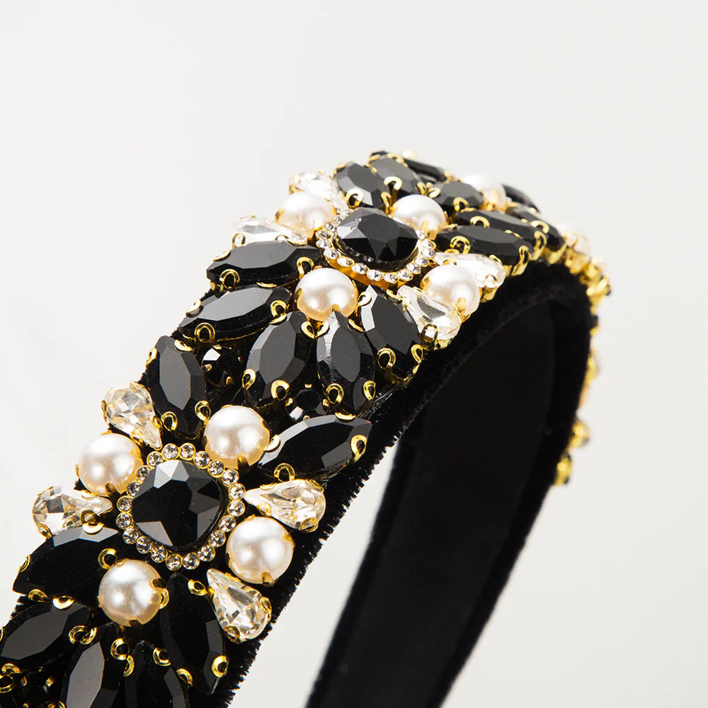Fiona Hairband Black