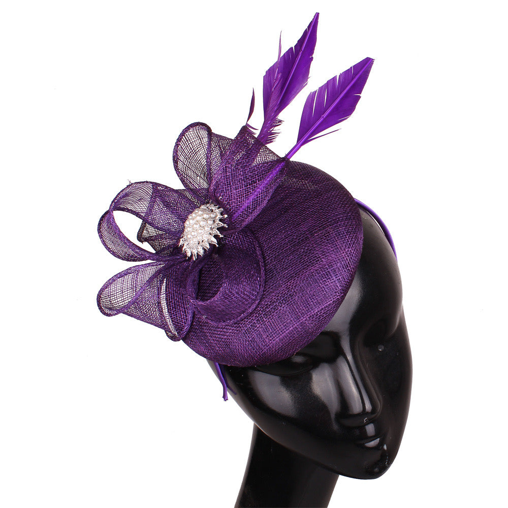 Cathy Purple Pillbox