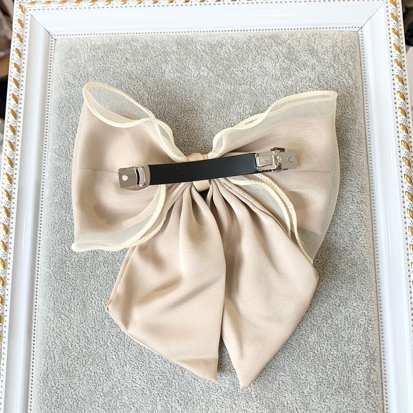 Annabelle Bow Beige