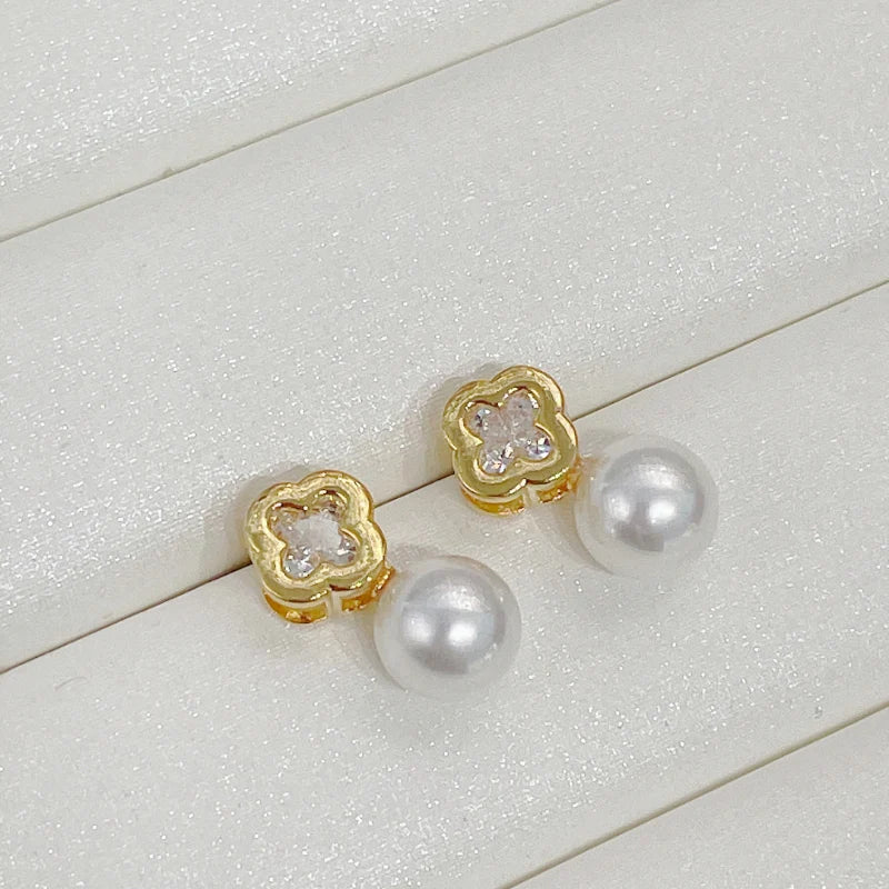 Bree Pearl Earrings