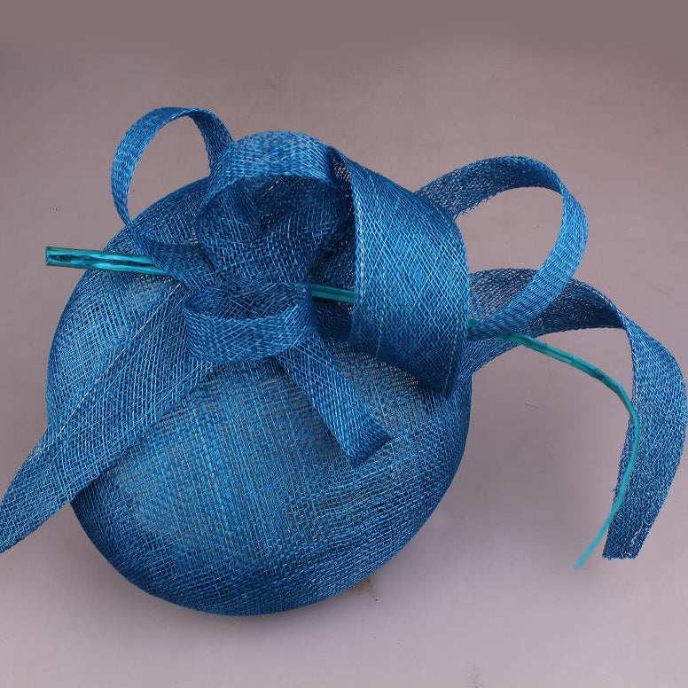 Blue Twirl Fascinator