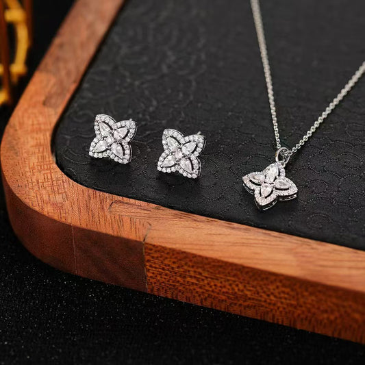 Bloom Silver Set