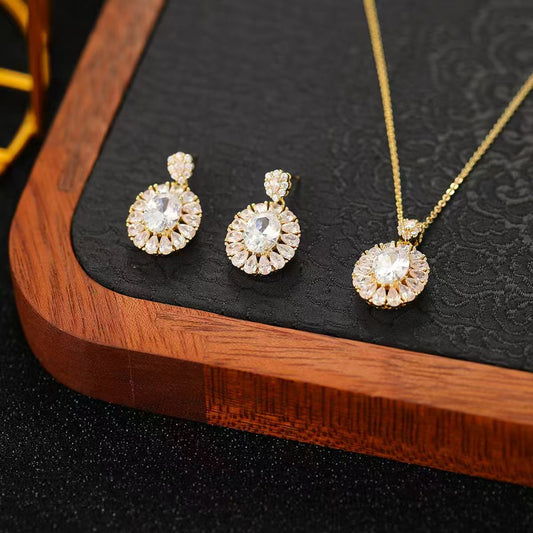 Oval Flair Gold Set