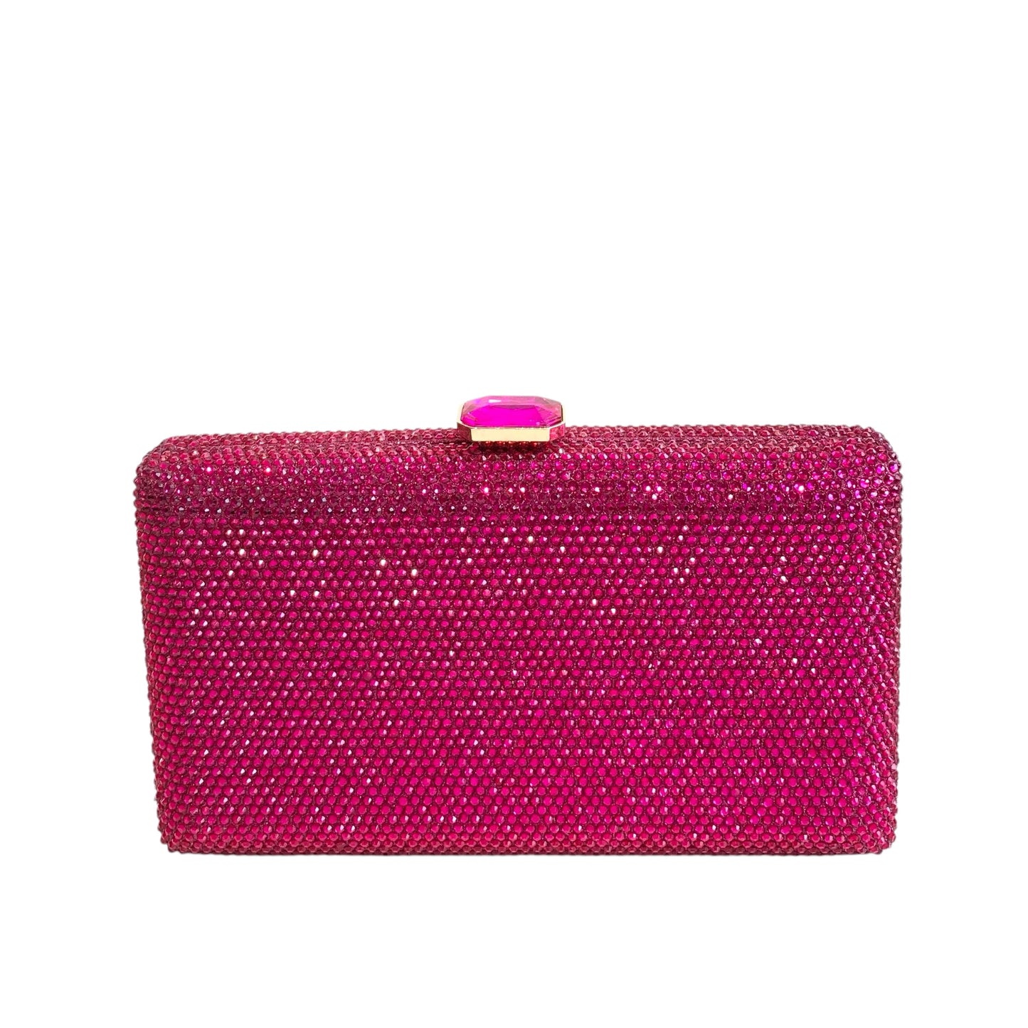 Brittany Glitz Clutch Fuchsia
