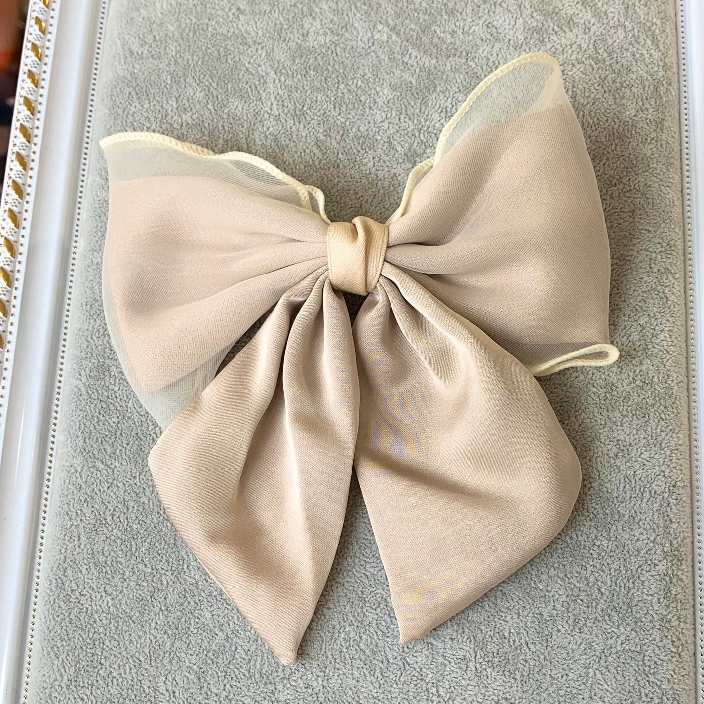 Annabelle Bow Beige