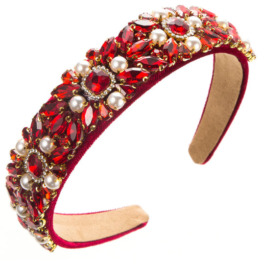 Fiona Hairband Red
