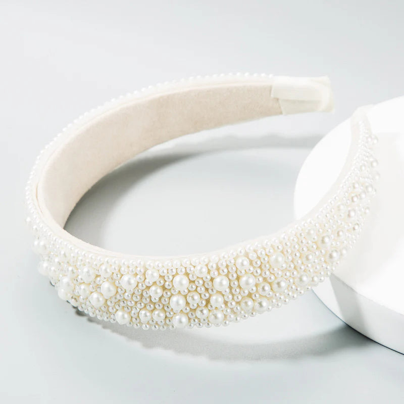 Cream Pearl Hairband