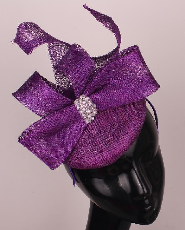 Chloe Purple Pillbox