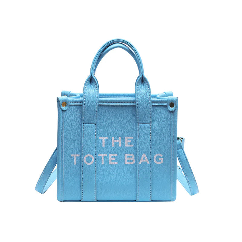 Small Blue Tote Bag