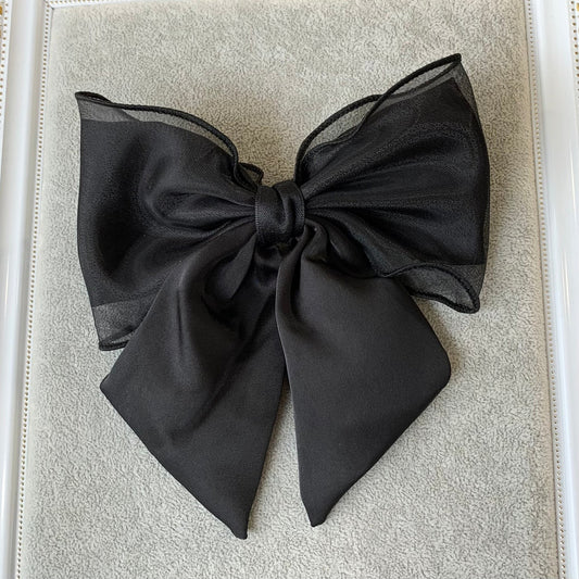 Annabelle Bow Black