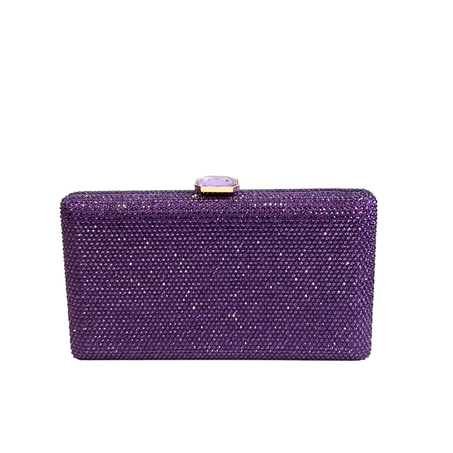 Brittany Glitz Clutch Purple