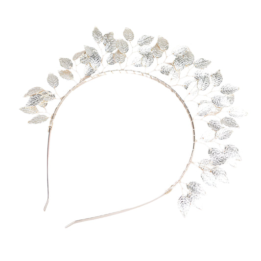 Silver Leaf Hairband