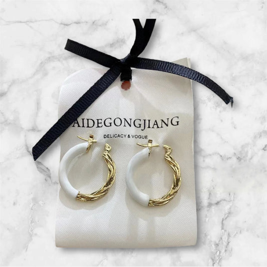 Adela Hoops White