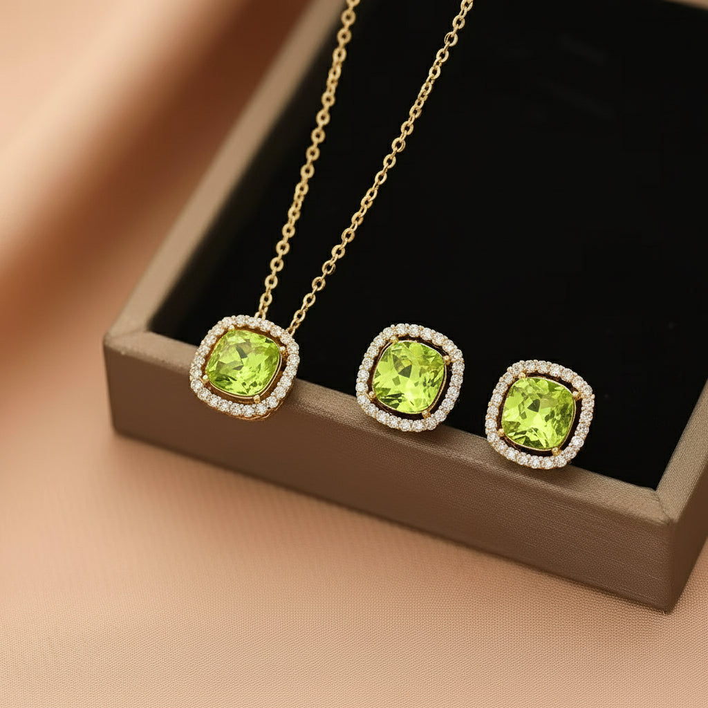 Elise Lime Green Set