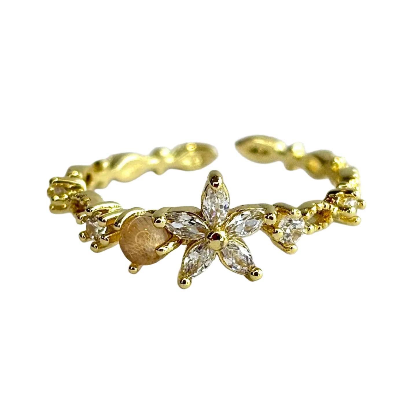 Gold Ariel Ring