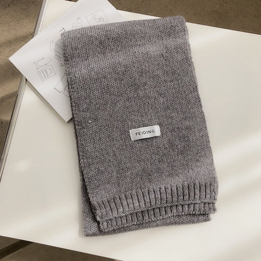 Belinda Knit Scarf Grey