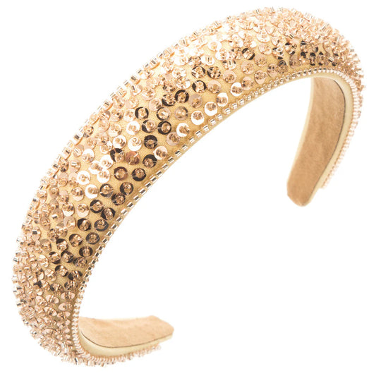 Gold Sequin Hairband