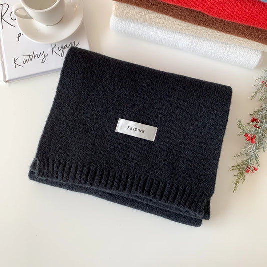 Belinda Knit Scarf Black