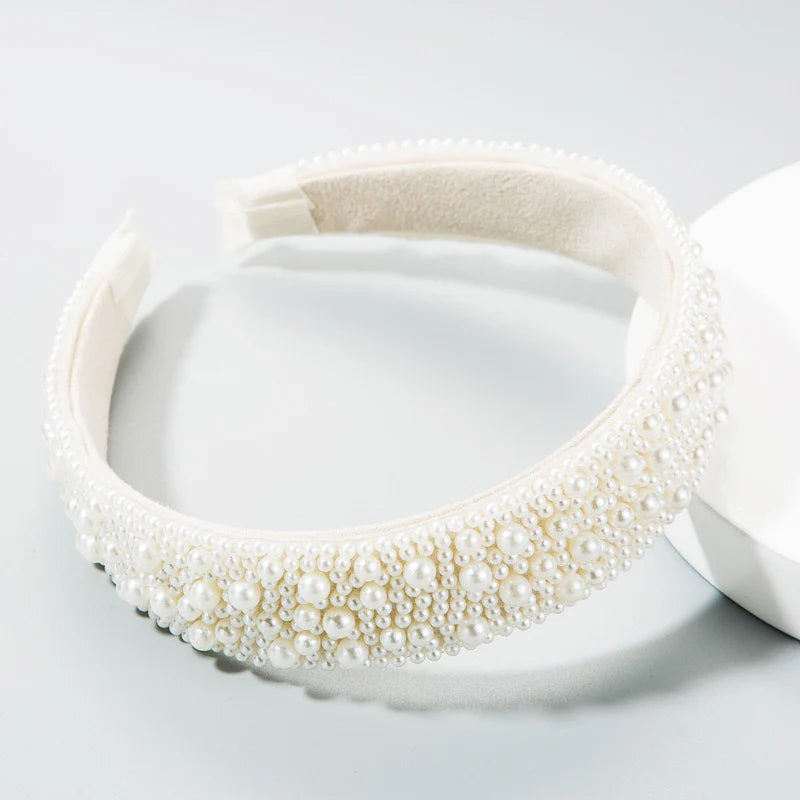 Cream Pearl Hairband