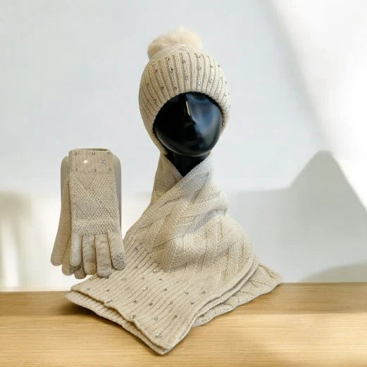 Crystal Gem Winter Set Cream