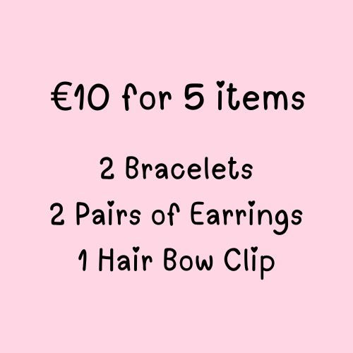€10 for 5 items