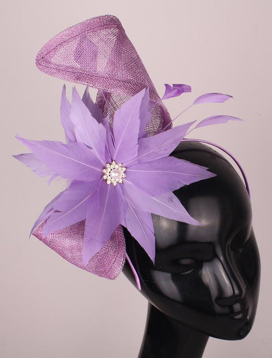 Bella Lilac Fascinator