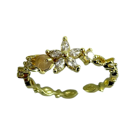 Gold Ariel Ring