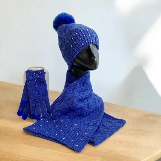 Crystal Gem Winter Set Royal Blue