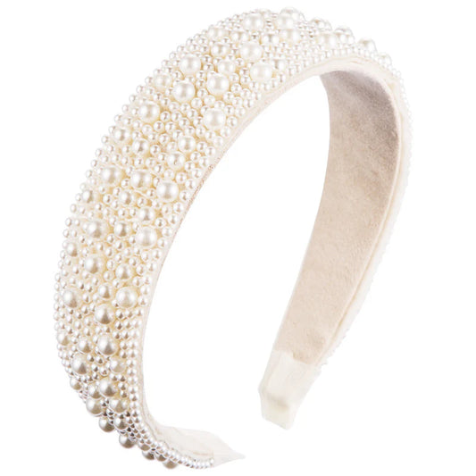 Cream Pearl Hairband