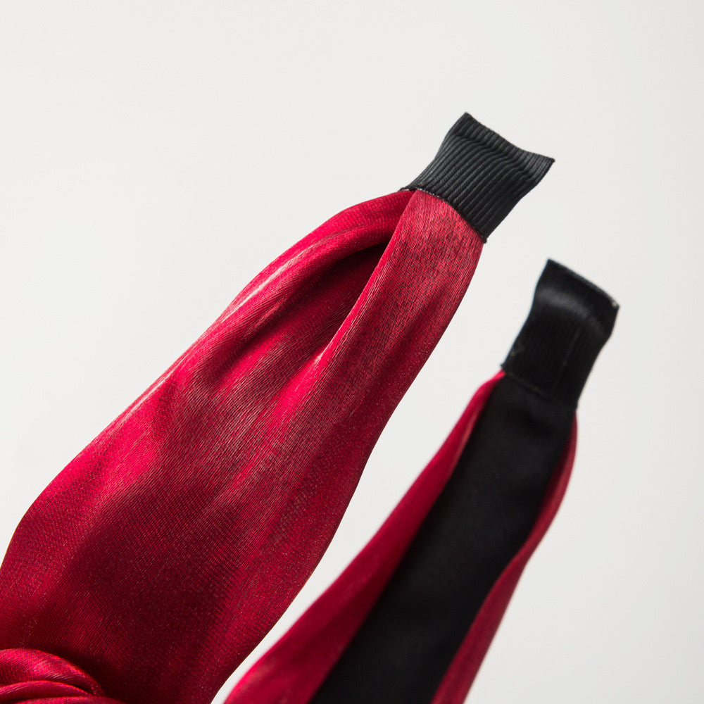 Cherry Red Roses Hairband