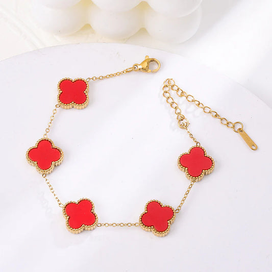 Red Clover Bracelet