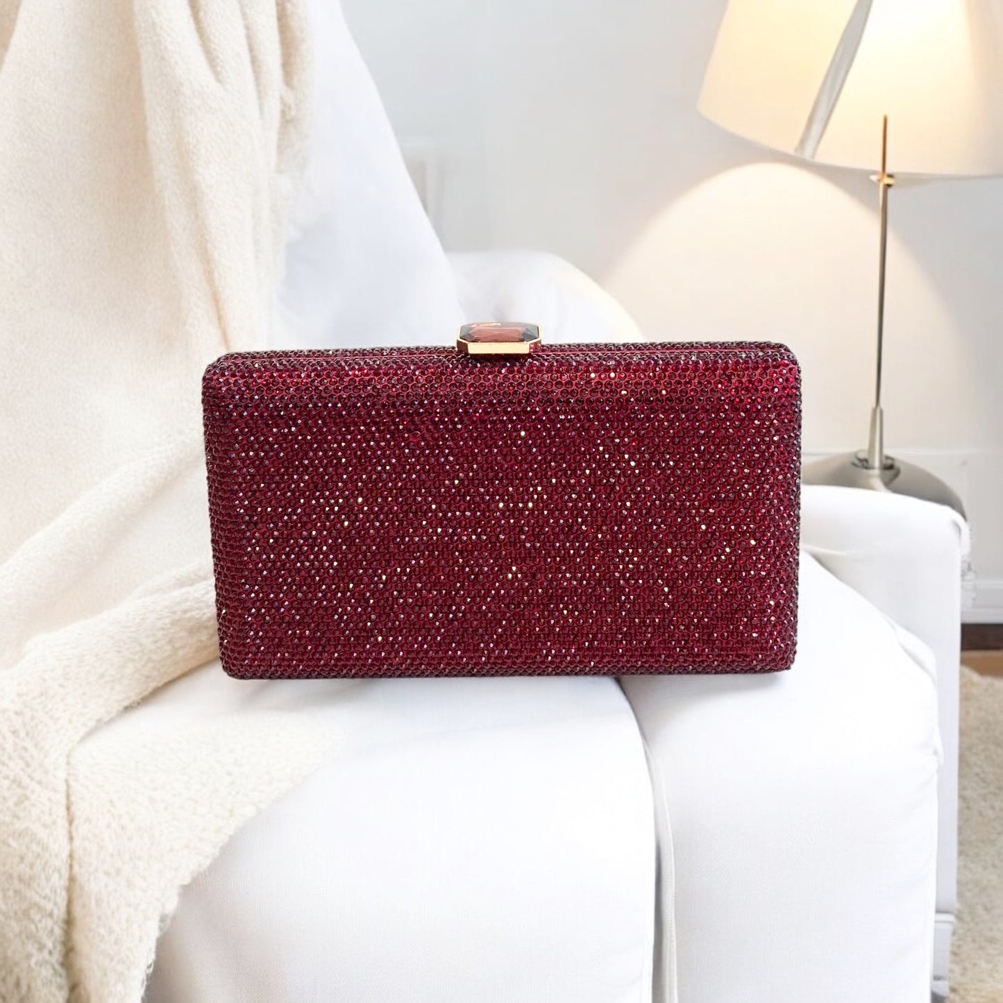Brittany Glitz Clutch Wine