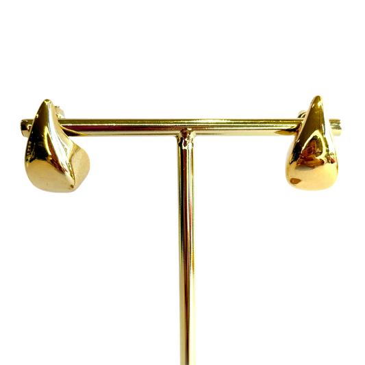 Gold Teardrop Earrings
