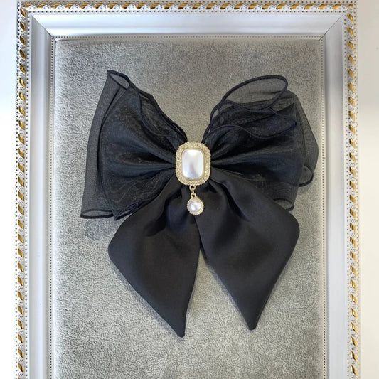 Carla Bow Black