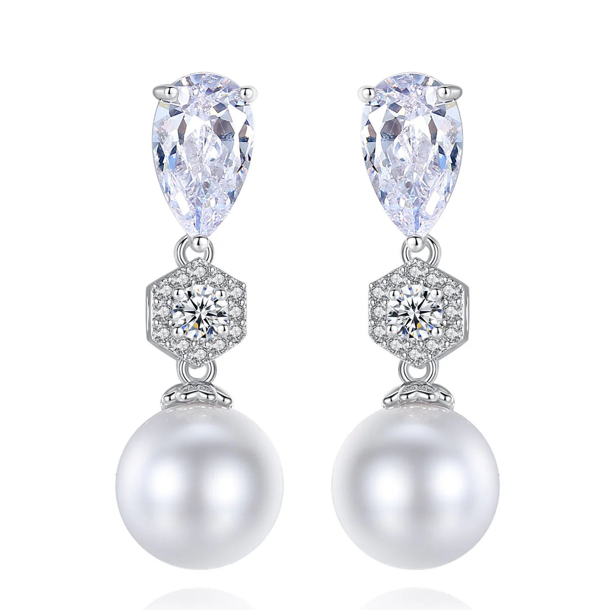 Sabrina Pearl Drop Earrings