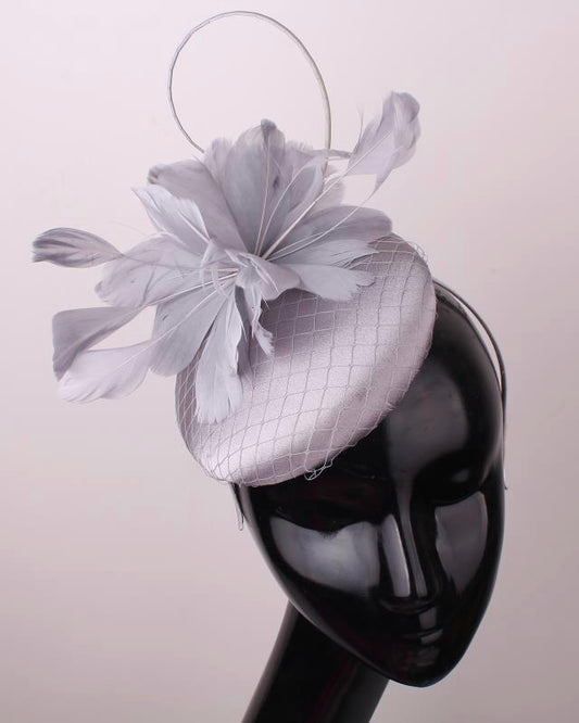 Charlotte Silver Pillbox