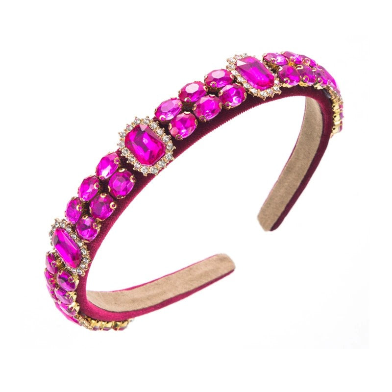 Aisling Hairband Fuchsia