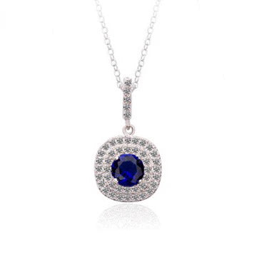 Grace Necklace Sapphire