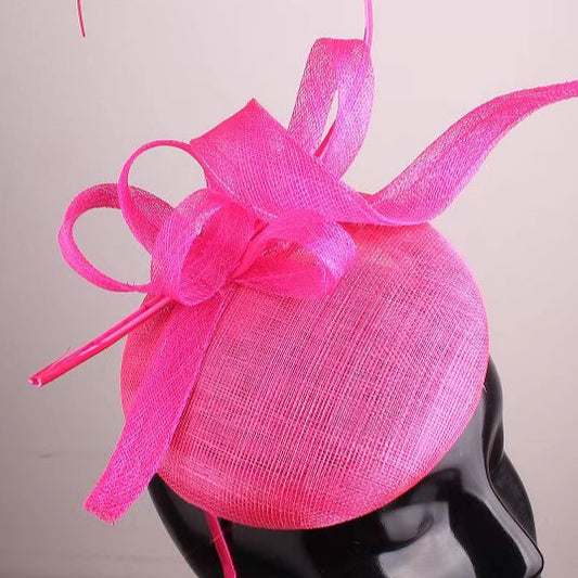 Fuchsia Twirl Fascinator